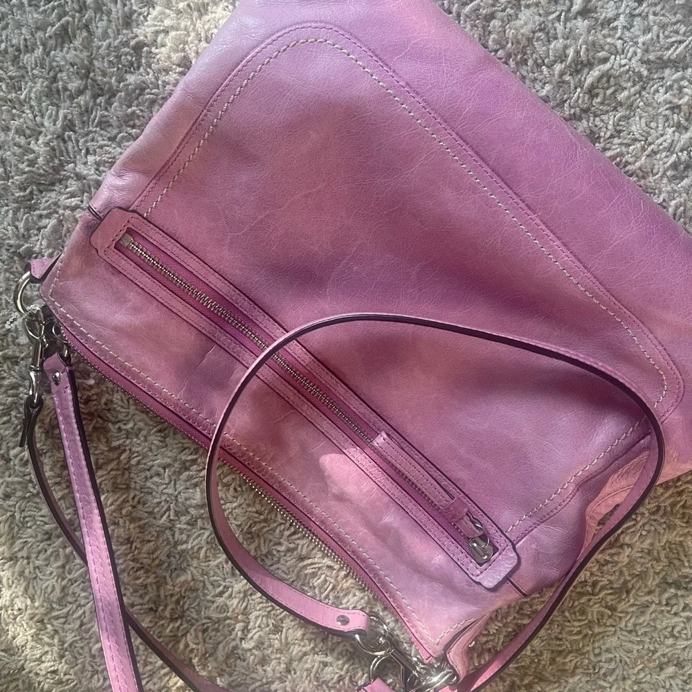 Pink Coach Purse - Picture 3 of 4